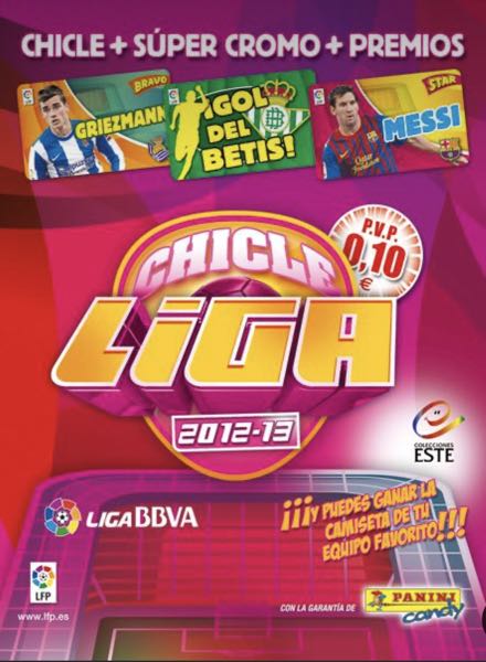 Coleccion CHICLE LIGA 2012-13