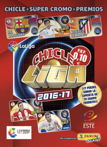 Coleccion CHICLE LIGA 2016-17