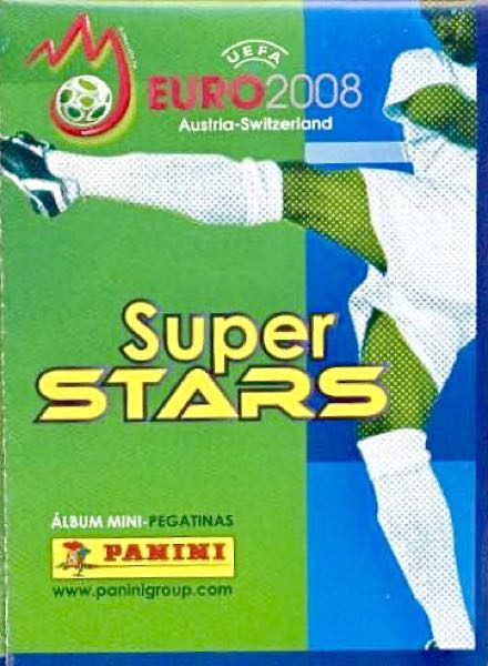 Colección UEFA Euro 2008 Super Stars de Panini en ACABARAMOS.COM