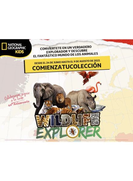 Colección National Geografic Kids. Wildlife Explorer de Alcampo España en ACABARAMOS.COM