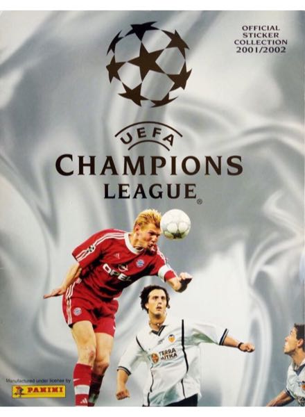 Colección UEFA Champions League 2001-02 de Panini en ACABARAMOS.COM