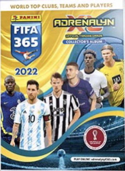 Colección FIFA 365 2022 Adrenalyn XL de Panini en ACABARAMOS.COM