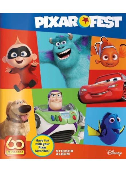 Colección Pixar Fest de Panini en ACABARAMOS.COM