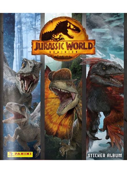 Colección Jurassic World 3: Dominion de Panini en ACABARAMOS.COM