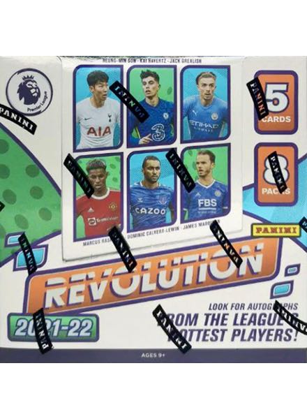 Colección Revolution Premier League 2021-2022 de Panini en ACABARAMOS.COM