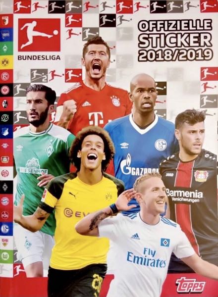 Colección Bundesliga Offizielle Sticker Kollektion 18-19 de TOPPS en ACABARAMOS.COM