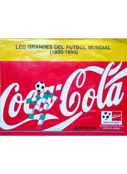 Colección Los grandes del futbol mundial de Coca Cola en ACABARAMOS.COM