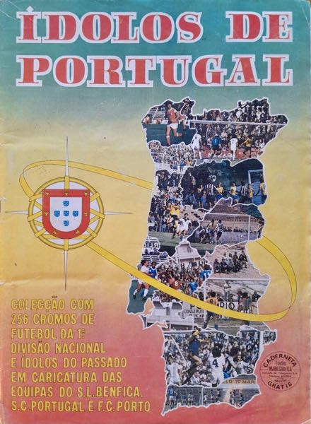 Colección Ídolos de Portugal de Mabilgrafica en ACABARAMOS.COM