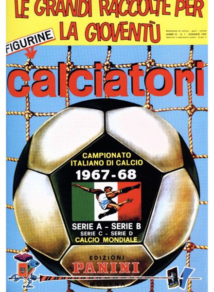 Colección Calciatori 1967-1968 de Panini en ACABARAMOS.COM