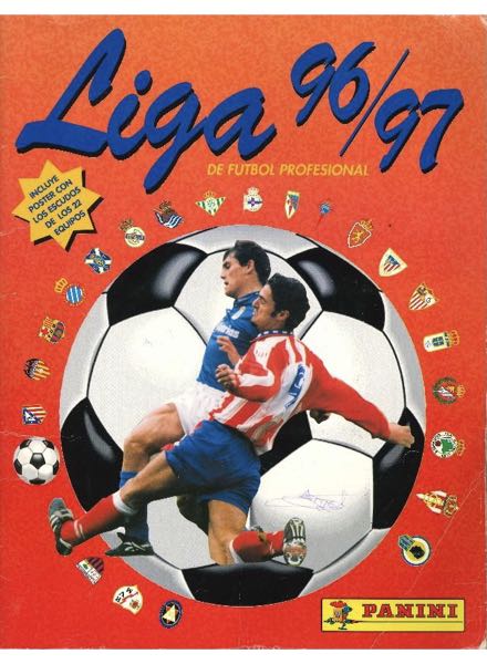 Colección Liga 96/97 de Panini en ACABARAMOS.COM