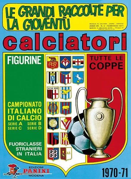 Colección Calciatori 1970-1971 de Panini en ACABARAMOS.COM