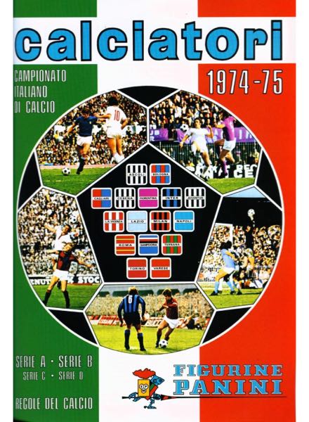 Colección Calciatori 1974-1975 de Panini en ACABARAMOS.COM