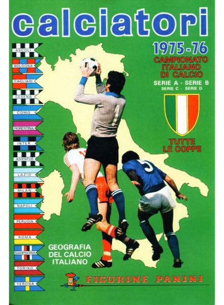 Colección Calciatori 1975-1976 de Panini en ACABARAMOS.COM