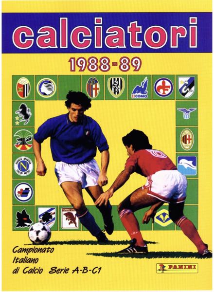 Colección Calciatori 1988-1989 de Panini en ACABARAMOS.COM