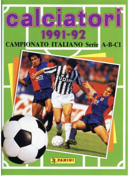 Colección Calciatori 1991-1992 de Panini en ACABARAMOS.COM