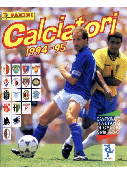 Colección Calciatori 1994-1995 de Panini en ACABARAMOS.COM