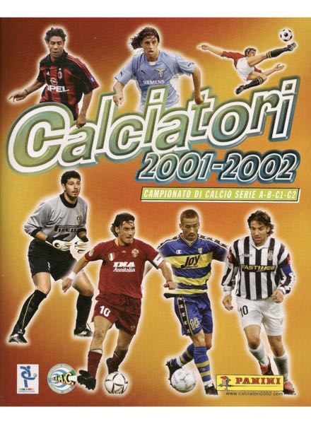 Colección Calciatori 2001-2002 de Panini en ACABARAMOS.COM