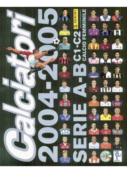 Colección Calciatori 2004-2005 de Panini en ACABARAMOS.COM