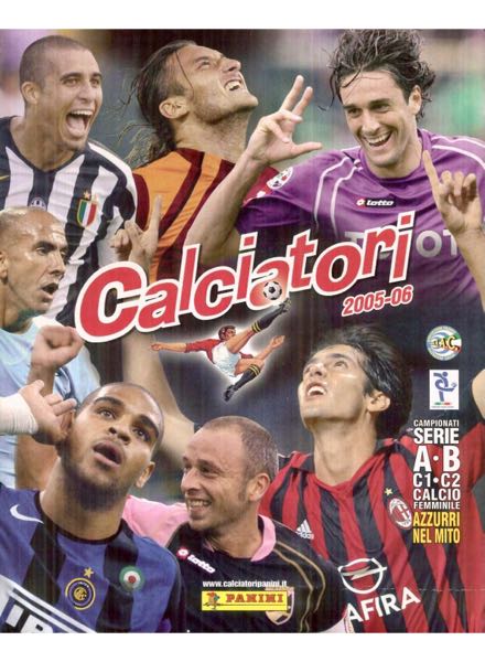 Colección Calciatori 2005-2006 de Panini en ACABARAMOS.COM