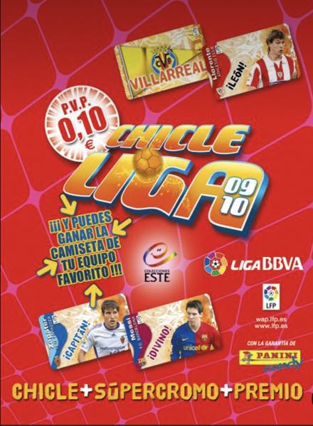 Coleccion CHICLE LIGA 2009-10