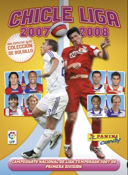 Coleccion CHICLE LIGA 2007-08