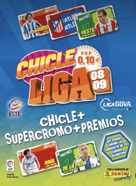 Coleccion CHICLE LIGA 2008-09