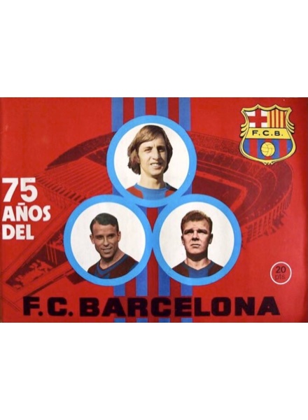 Colección 75 Años del F.C. Barcelona de Gráficas Excelsior en ACABARAMOS.COM