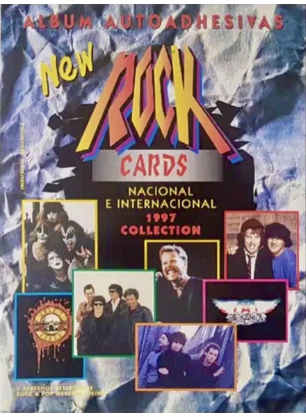 Colección New Rock Cards Nacional e Internacional de Ultra Figus en ACABARAMOS.COM