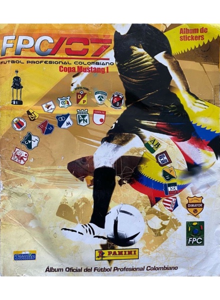 Colección Futbol Profesional Colombiano FPC 2007. Copa Mustang de Panini en ACABARAMOS.COM