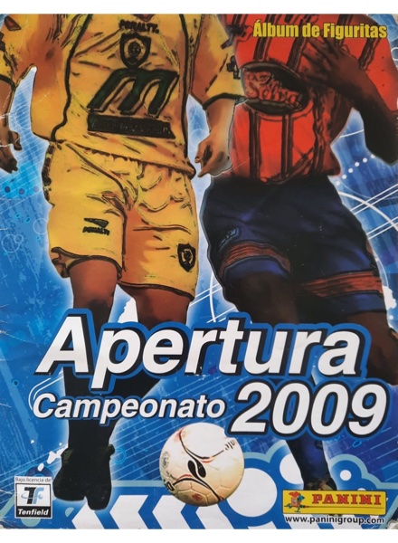 Colección Apertura Campeonato 2009 de Panini en ACABARAMOS.COM