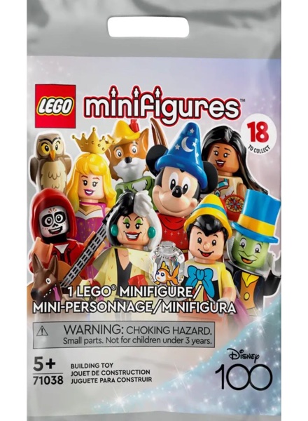 Colección Minifiguras LEGO Disney 100 años (71038) de LEGO en ACABARAMOS.COM