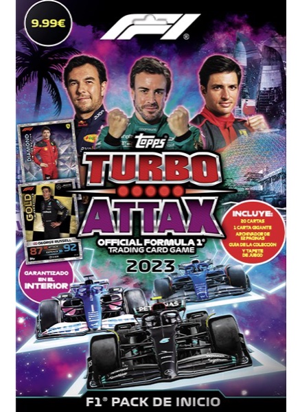 Colección Formula 1 Turbo Attax 2023 de TOPPS en ACABARAMOS.COM