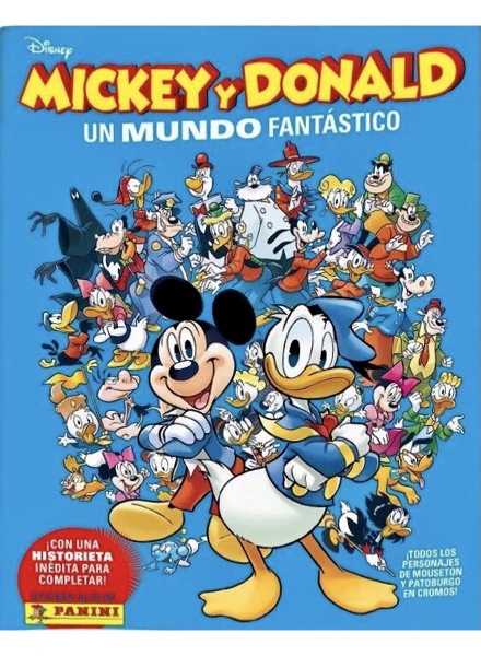 Colección Mickey y Donald. Un mundo fantástico de Panini en ACABARAMOS.COM