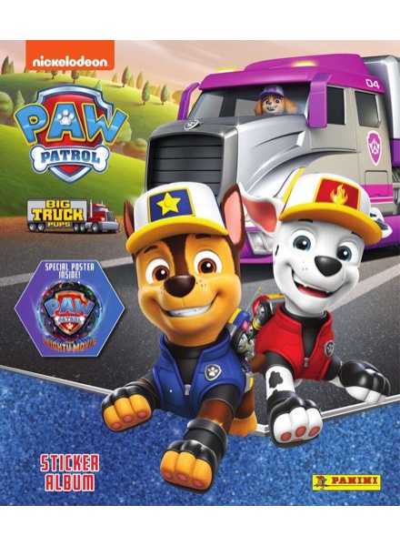 Colección Paw Patrol. Big Truck Pups de Panini en ACABARAMOS.COM