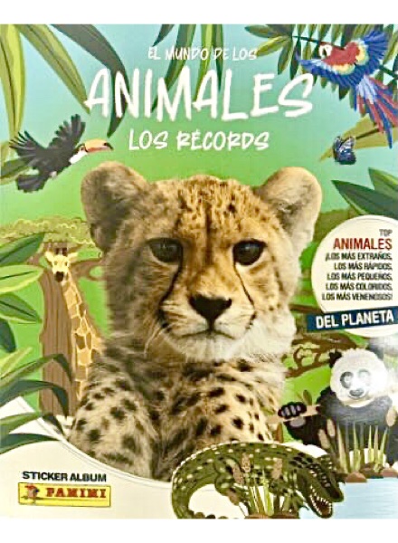 Colección El mundo de los animales. Los records de Panini en ACABARAMOS.COM