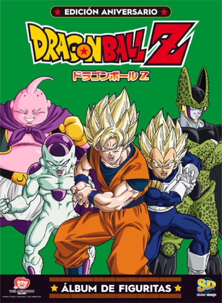 Colección Dragon Ball Z. Edición Aniversario de Sticker Design en ACABARAMOS.COM