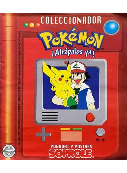 Colección Pokemon ¡Atrápalos ya! de Soprole en ACABARAMOS.COM