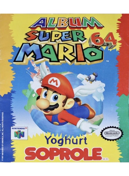 Colección Super Mario 64 de Soprole en ACABARAMOS.COM