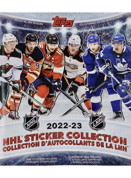 Colección NHL Sticker Collection 2022-23 de TOPPS en ACABARAMOS.COM