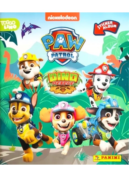 Colección Paw Patrol. Dino Rescue de Panini en ACABARAMOS.COM