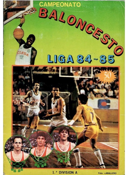 Colección Campeonato Baloncesto Liga 84-85 de Clesa en ACABARAMOS.COM