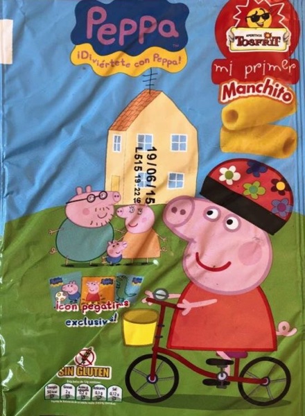 Colección Peppa Pig. Mi primer manchito de Tosfrit en ACABARAMOS.COM