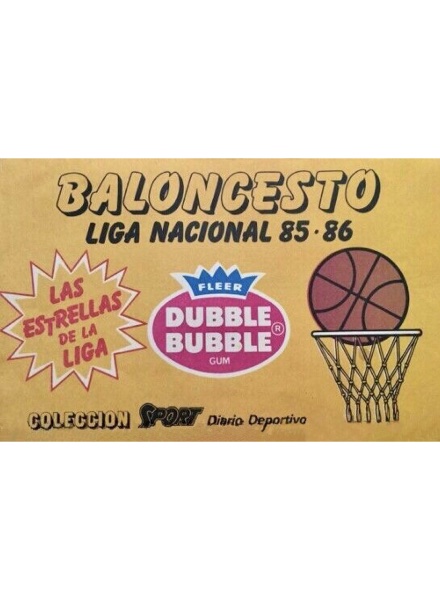 Colección Baloncesto Liga Nacional 1985-86. Sport de Chicles Dubble Bubble en ACABARAMOS.COM