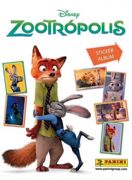 Colección Zootropolis de Panini en ACABARAMOS.COM