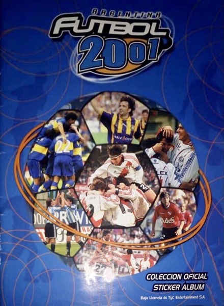 Colección Argentina Futbol 2001 de TyC Entertainment SA en ACABARAMOS.COM