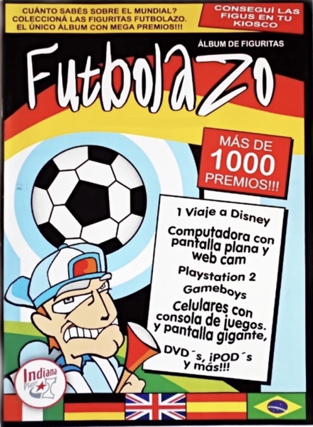 Colección Futbolazo de Indiana Planet en ACABARAMOS.COM