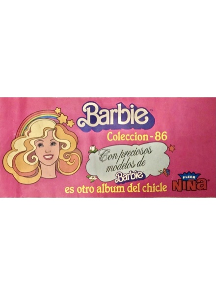 Colección Barbie Coleccion 86 de Chicles Fleer Niña en ACABARAMOS.COM