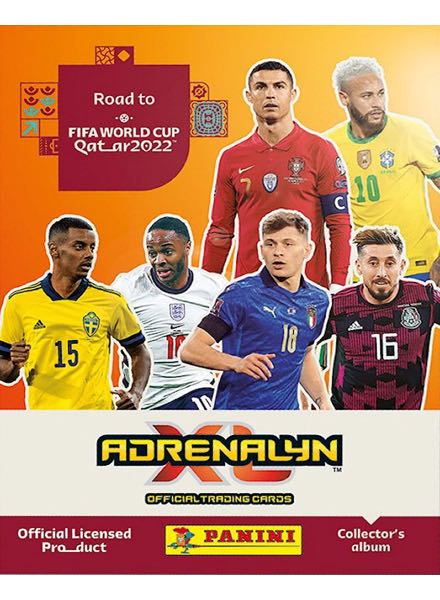 Colección Road to FIFA World Cup Qatar 2022. Adrenalyn XL de Panini en ACABARAMOS.COM