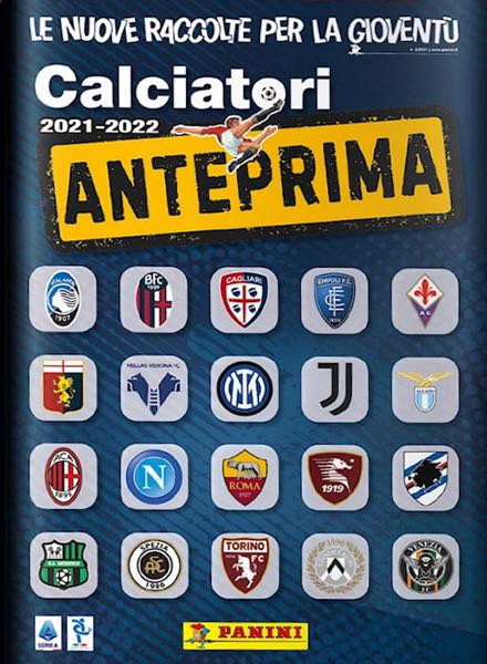 Colección Calciatori 2021-2022 Anteprima de Panini en ACABARAMOS.COM