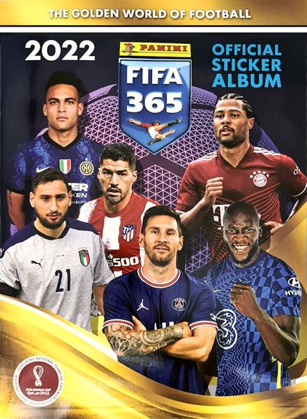 Colección FIFA 365 2022 The Golden World of Football de Panini en ACABARAMOS.COM